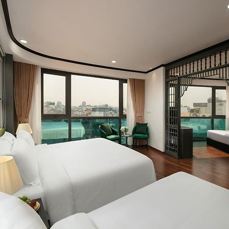 Hanoi Plaza Suite Hotel & Spa Hanói Exterior foto