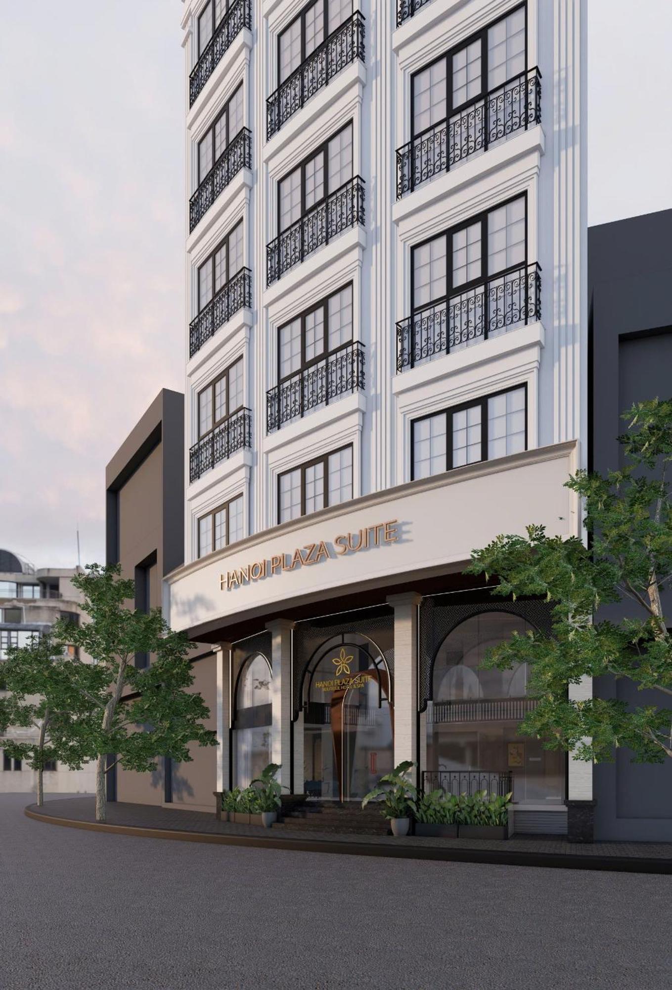 Hanoi Plaza Suite Hotel & Spa Hanói Exterior foto