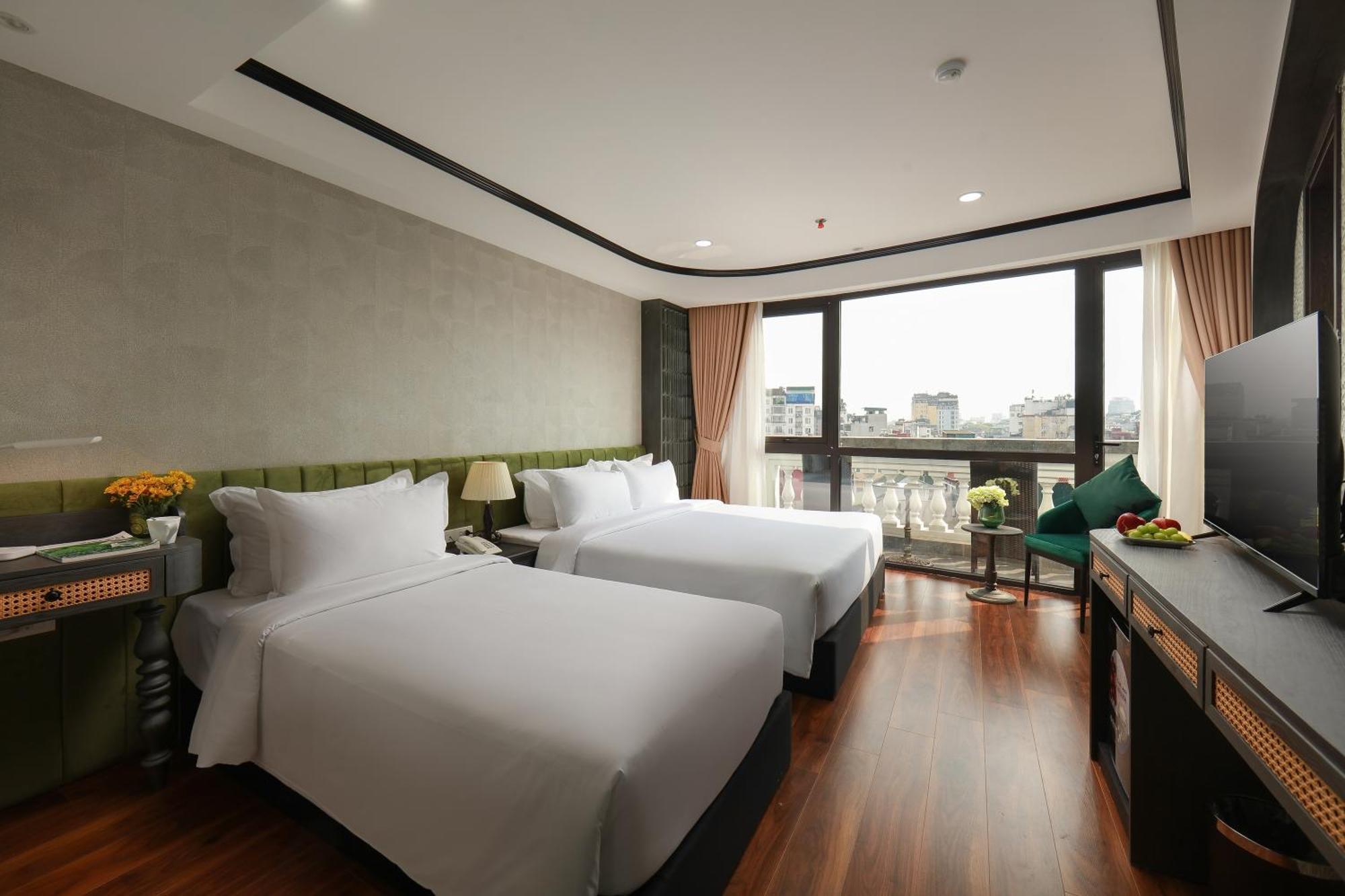 Hanoi Plaza Suite Hotel & Spa Hanói Exterior foto