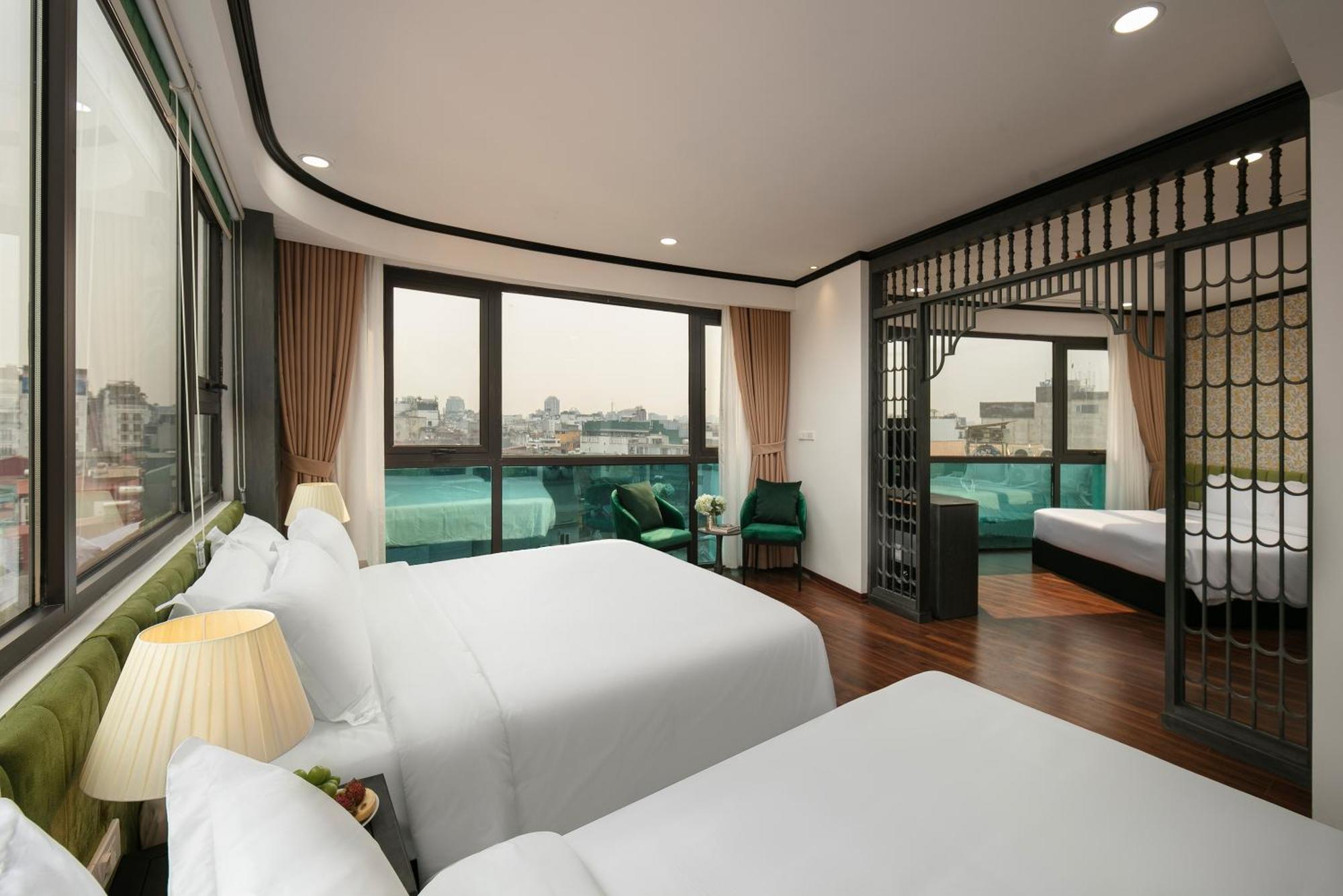 Hanoi Plaza Suite Hotel & Spa Hanói Exterior foto